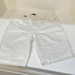 NYDJ Women's White Bermuda Shorts